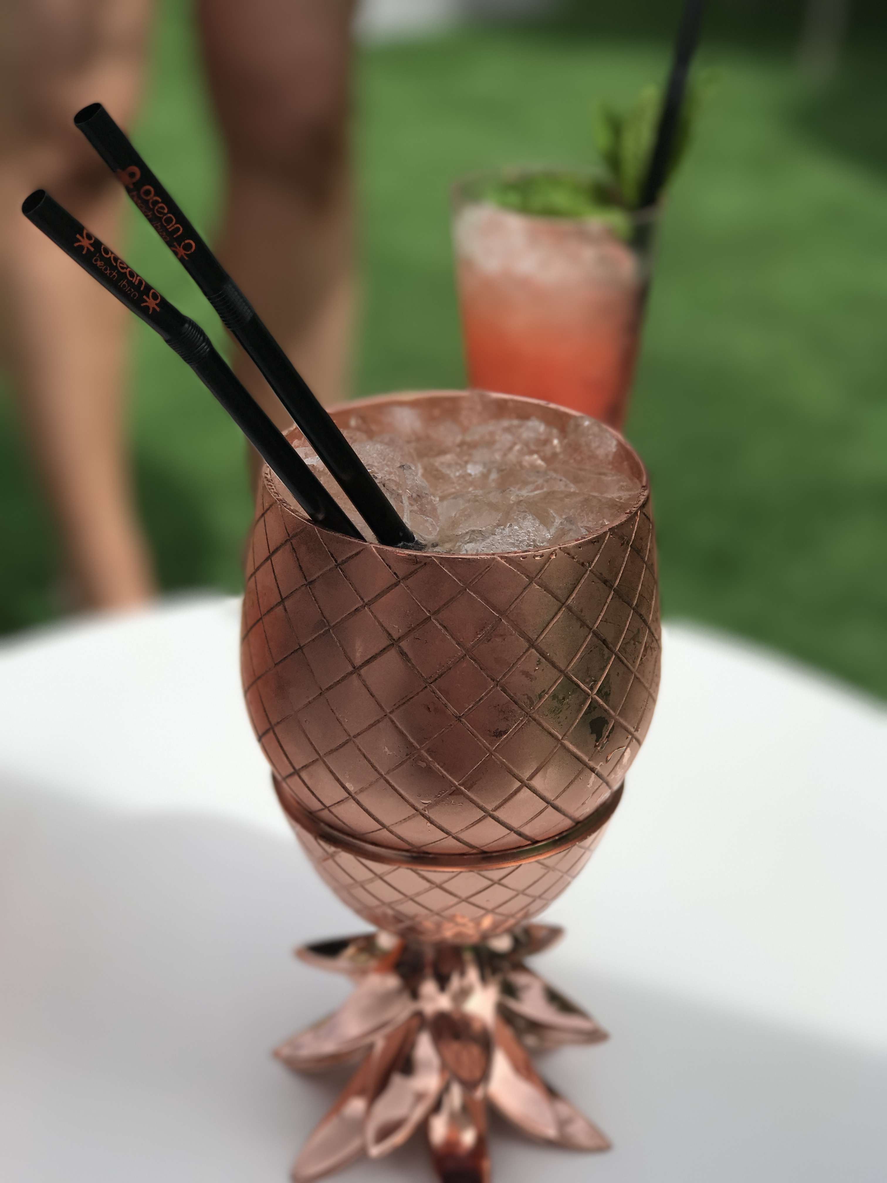 Absolutel Elyx Copper Pineapple | Things to do in Ibiza | Ocean Beach Club | Luxury Travel Destinations | Hen Party Ideas/ Bachelorette Party Ideas | Elle Blonde Luxury Lifestyle Destination Blog