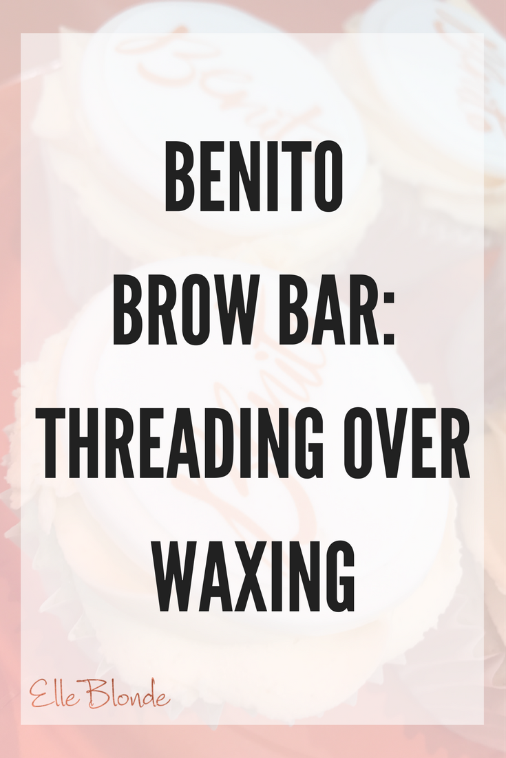 Benito Brow Bar: Debenhams, Metrocenter - Threading over Waxing 7
