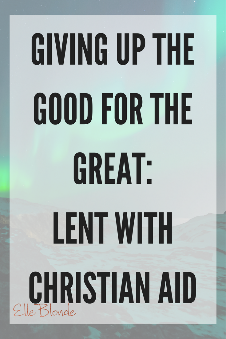 Christian Aid: The end of Lent 1