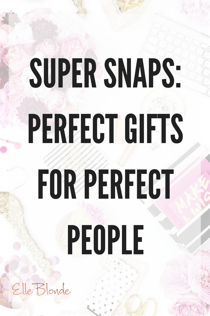 Super Snap Photo Gifts for Creating Memories | Elle Blonde Luxury Lifestyle Destination Blog
