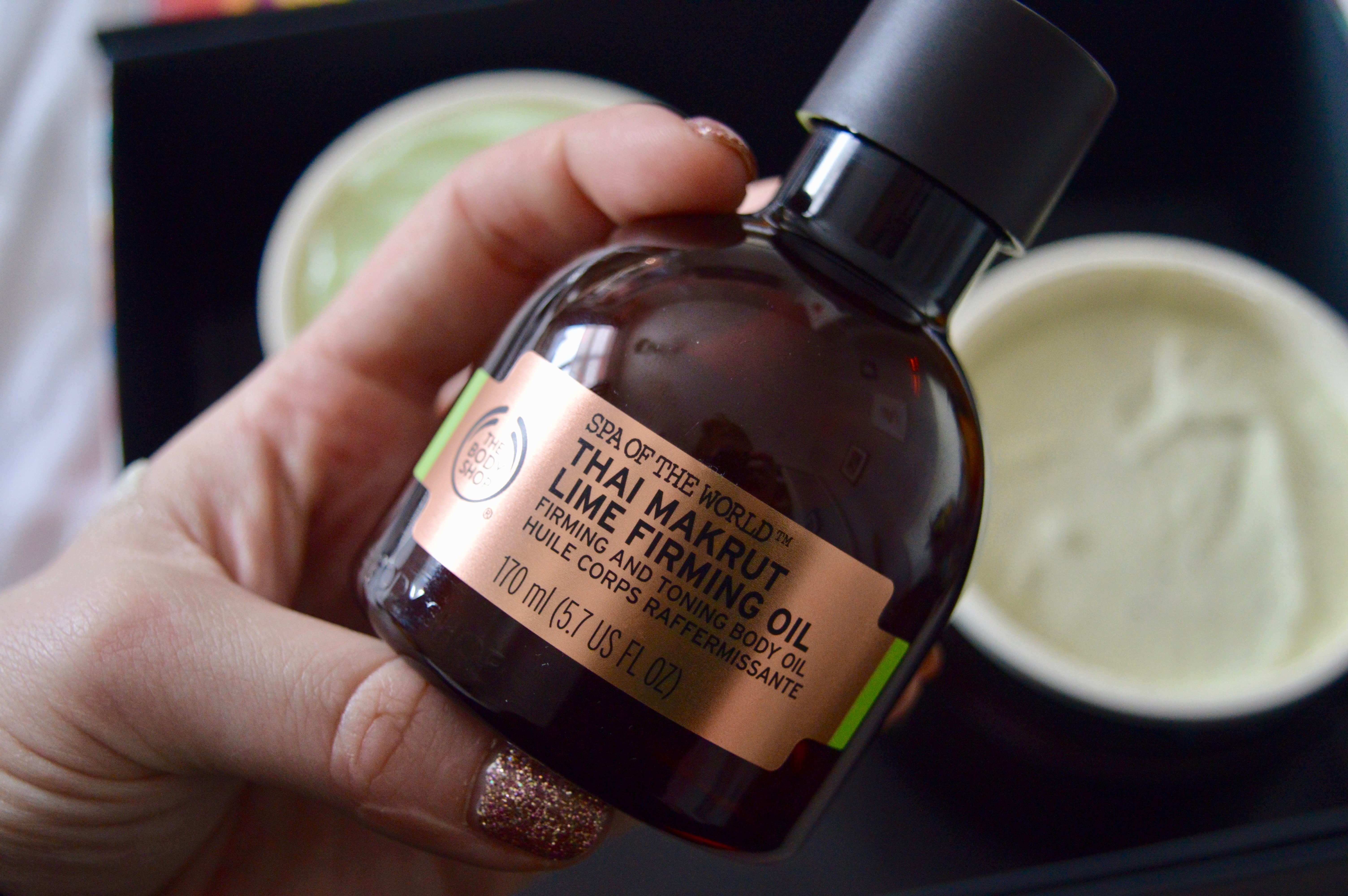 The Body Shop Spa of the World Firming and Toning Range Elle Blonde