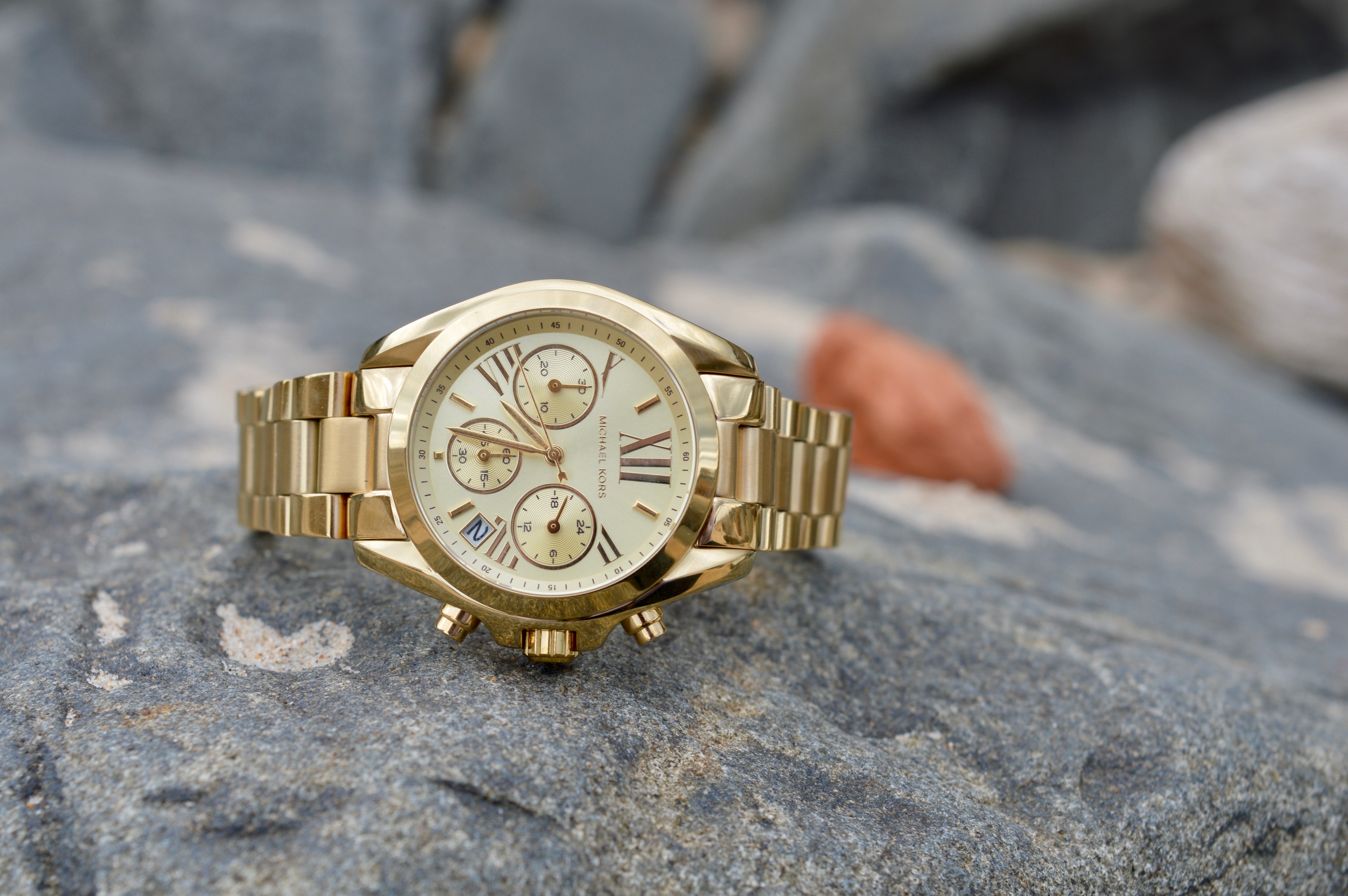 all gold michael kors watch