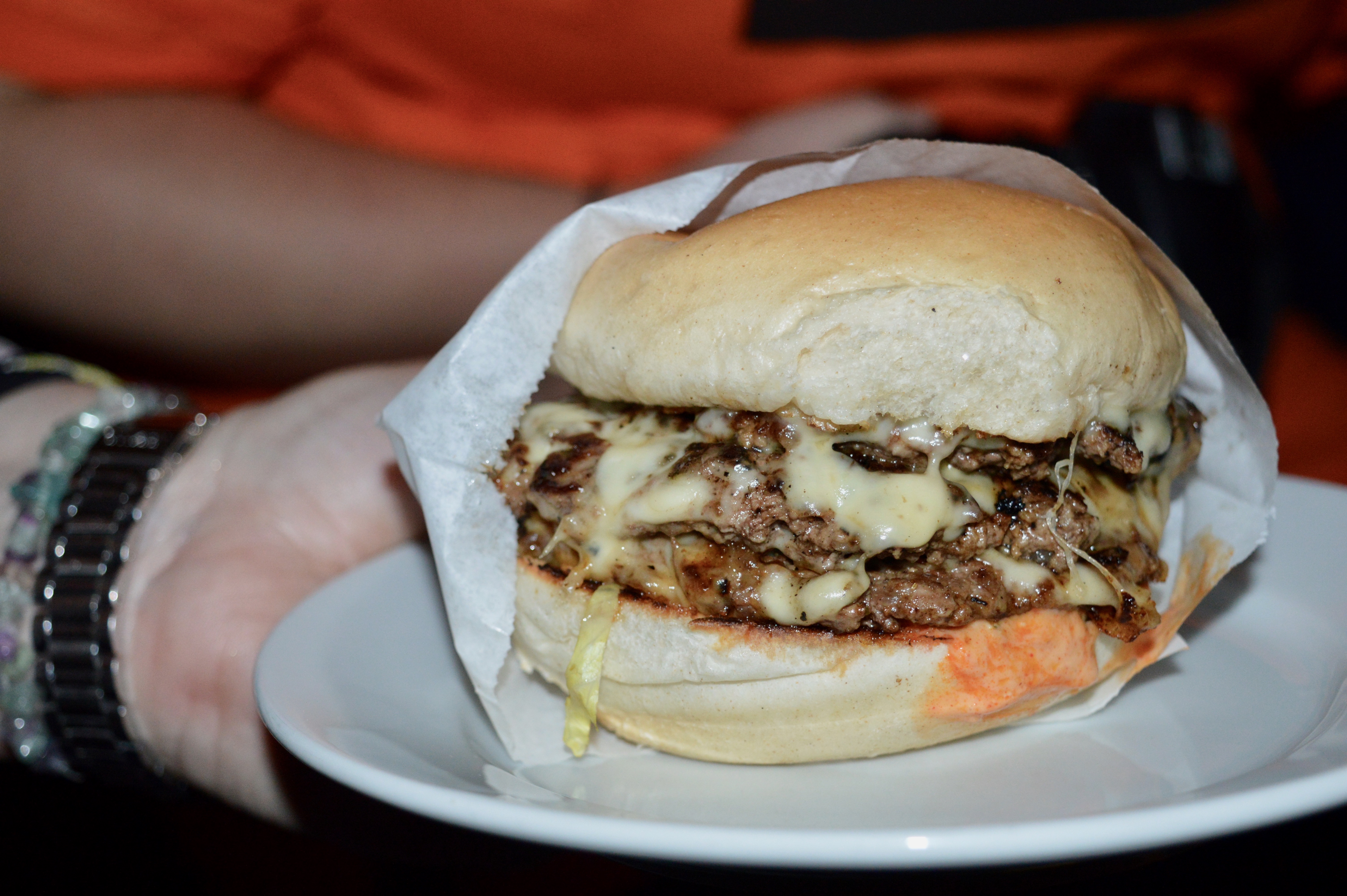 Triple Buffalo Beef Burger | Meat:Stack | Newcastle Best Burgers Dirty | Elle Blonde Luxury Lifestyle Destination Blog