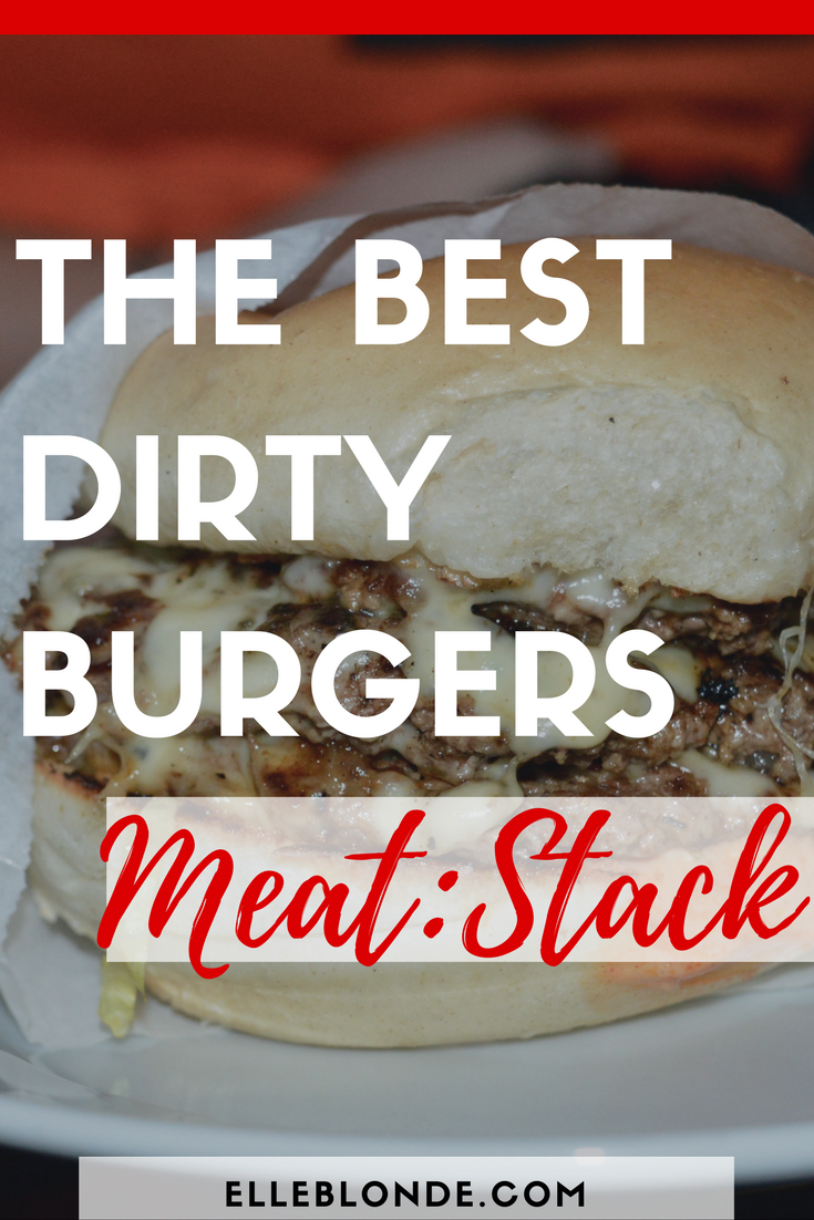 Mid Western Beef Burger | Meat:Stack | Newcastle Best Burgers Dirty | Elle Blonde Luxury Lifestyle Destination Blog