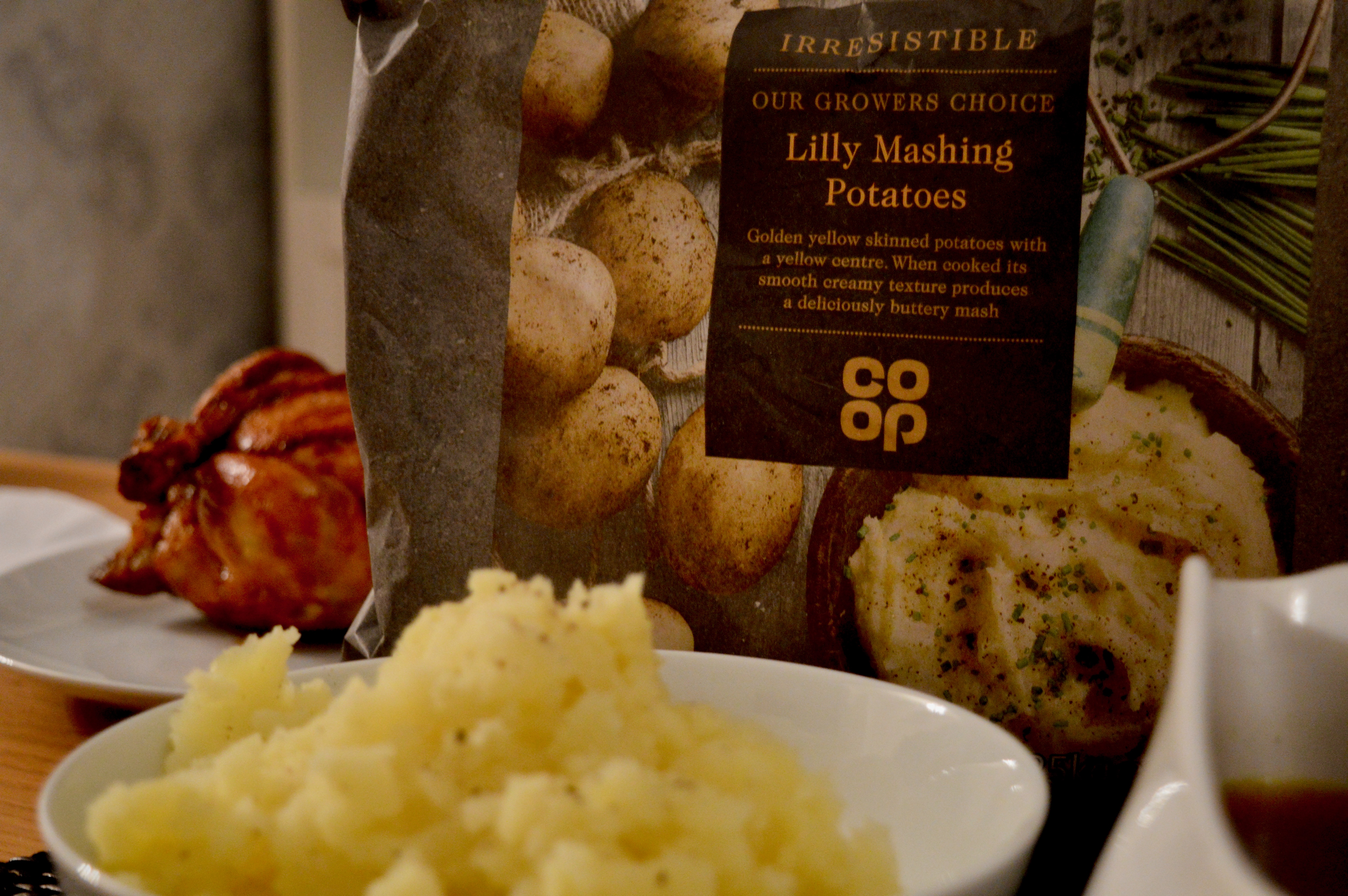 Recipe - delicious mashed potato | Co-op Irresistible Mashing Potatoes | Elle Blonde Luxury Lifestyle Destination Blog