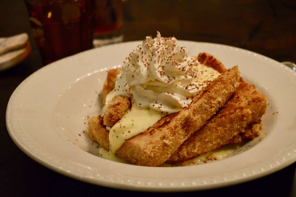 Ladyfinger French Toast | Mercato Della Pescheria PostTurkey Day Thanksgiving Brunch | Italian dining served family style with the Las Vegas Influencers | The Venetian Las Vegas | Elle Blonde Luxury Lifestyle Destination Blog