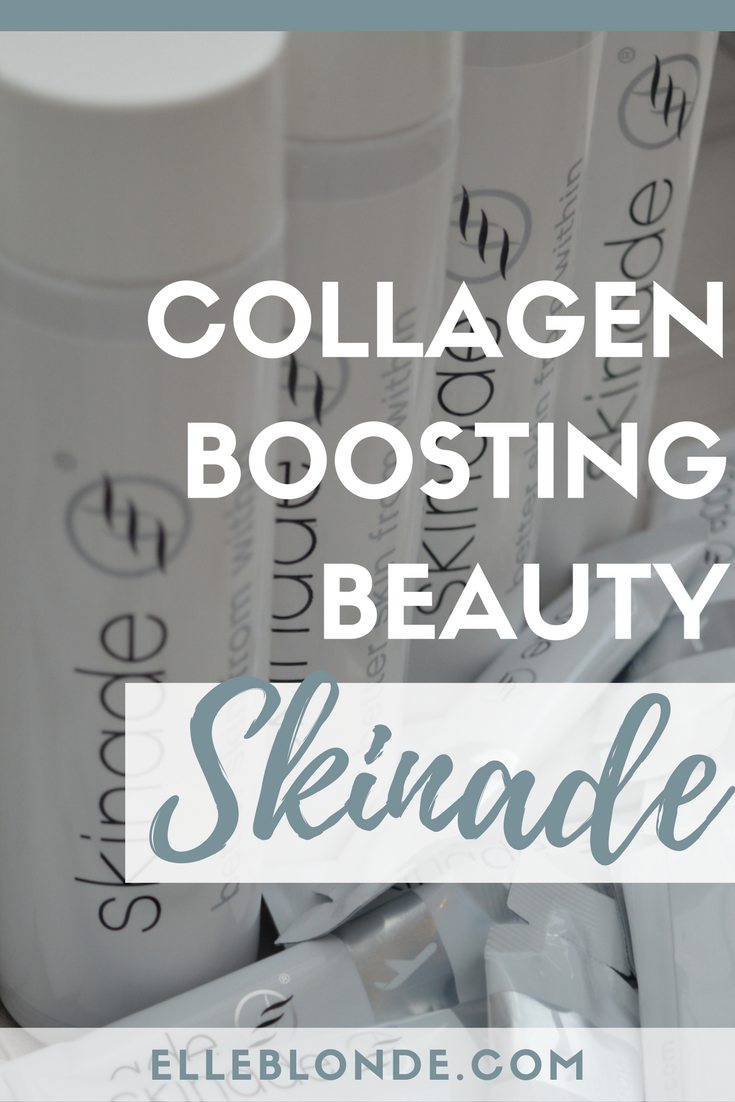 Skinade Celebrities | What is Skinade and is collagen ging to make me younger? | Full Review | Elle Blonde Luxury Lifestyle Destination Blog