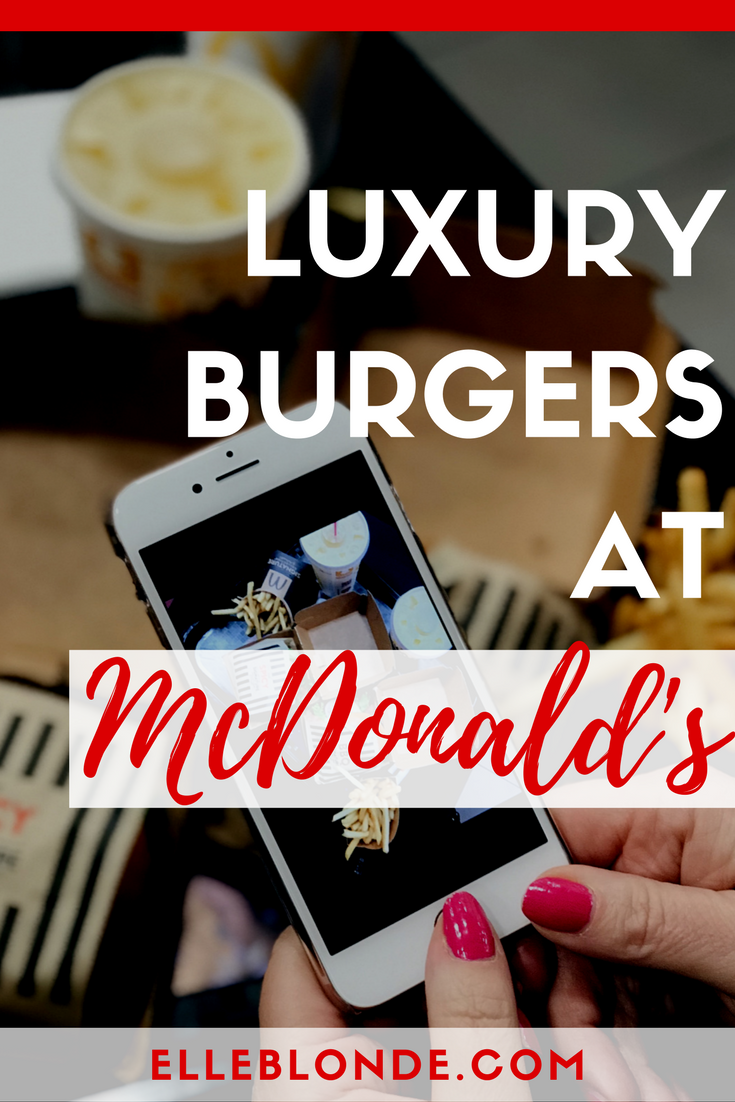 McDonald's Signature Burger Collection in collaboration with Julien Macdonald | Black carpet launch | Elle Blonde Luxury Lifestyle Destination Blog