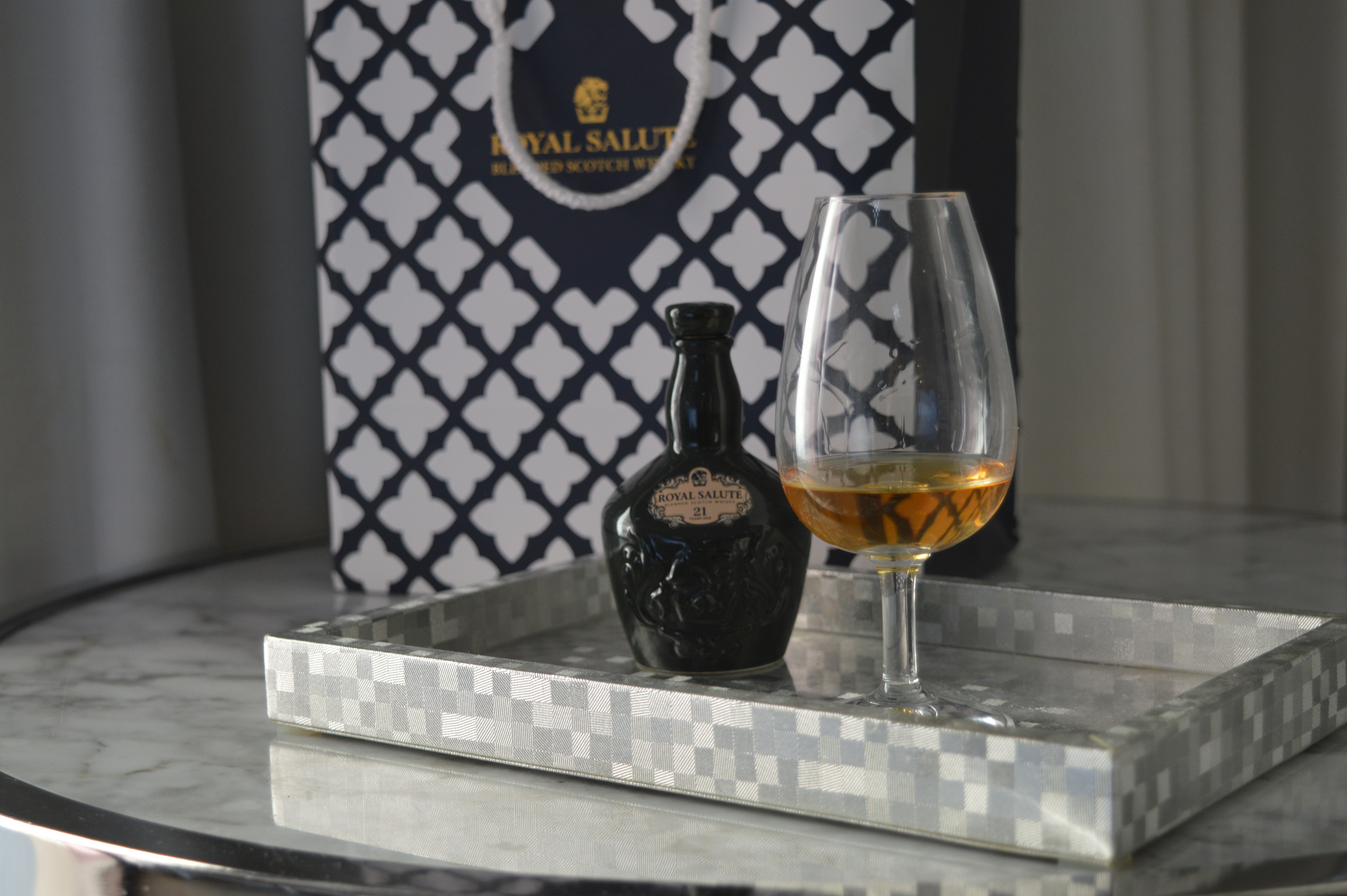 Royal Salute 21 Year Old Luxury Brand Whisky | Regent's Banquet Festive Gift Pack | Elle Blonde Luxury Lifestyle Destination Blog