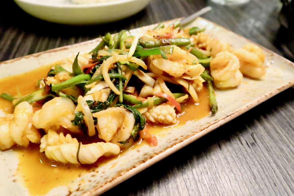 Chilli Squid & Prawns | Parichat at SoHe Jesmond | Asian Fusion Dining in Newcastle | Where to eat... | Food & Drink Review | Elle Blonde Luxury Lifestyle Destination Blog