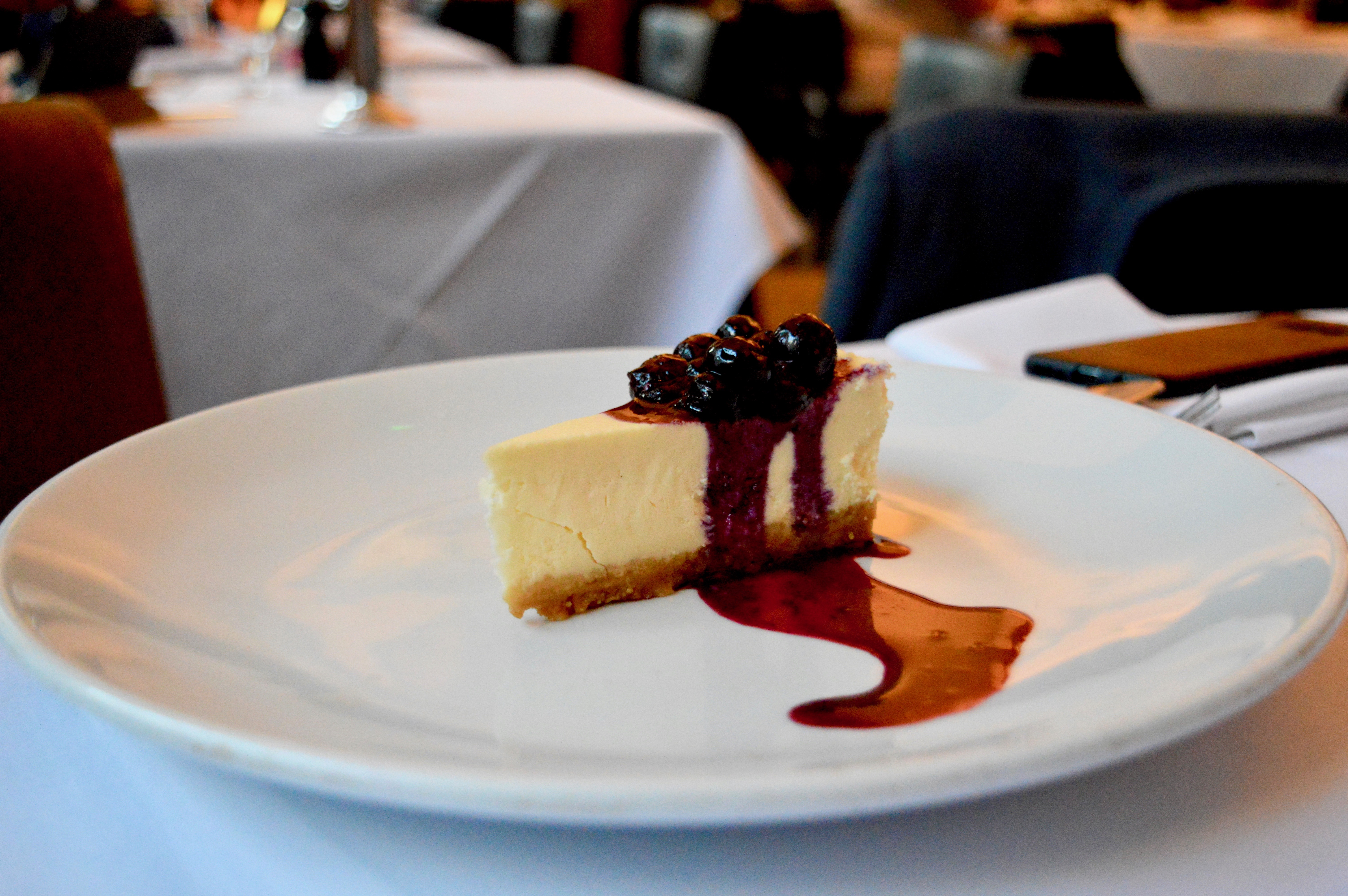 Cheesecake | Where to eat in Newcastle: Marco Pierre White Steakhouse in Hotel Indigo | Food & Lifestyle Reviews | Summer 2018 Menu Launch | Elle Blonde Luxury Lifestyle Destination