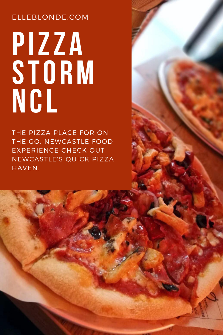 Eating in Newcastle | PizzaStorm - Pizza on the Go | We sent Newcastle Food Experience to check out this fast pizza joint in Newcastle. Check out their thoughts | Elle Blonde Luxury Lifestyle Destination Blog