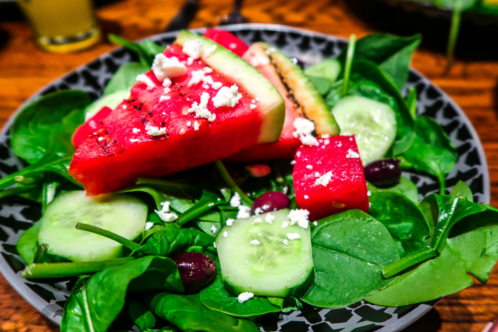 Feta & Watermelon Salad | Nando's Sunderland | Launch new vegetarian and vegan menu and we gave it the taste test | Eating in Sunderland | Food Review | Elle Blonde Luxury Lifestyle Destination Blog