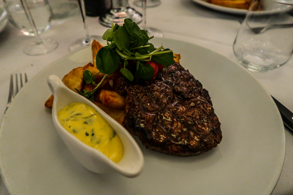 Rib eye steak | Marco Pierre White celebrates 25 years of White Heat with the updated edition | We headed to MPW Newcastle to meet the celebrity chef himself | Elle Blonde Luxury Lifestyle Destination Blog