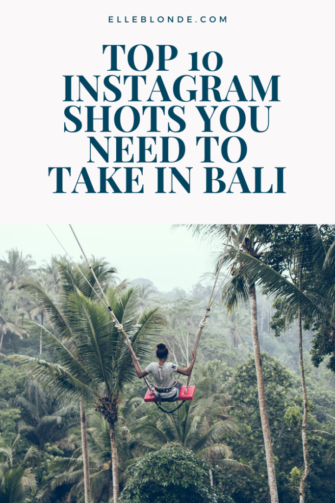 Heading to Bali? Chances are you'll want to research THE BEST spots for taking Instagram photos before you fly. We've got them here!