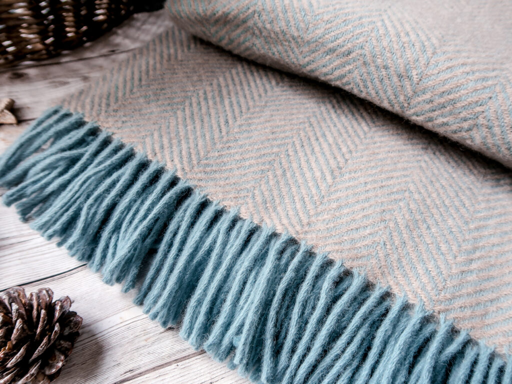 Tweedmill Tweed Luxury Wool Blanket | Wondering what to buy your favourite people for Christmas? Our luxury Christmas Gift Guide has the answers | Presents for family | Elle Blonde Luxury Lifestyle Destination Blog