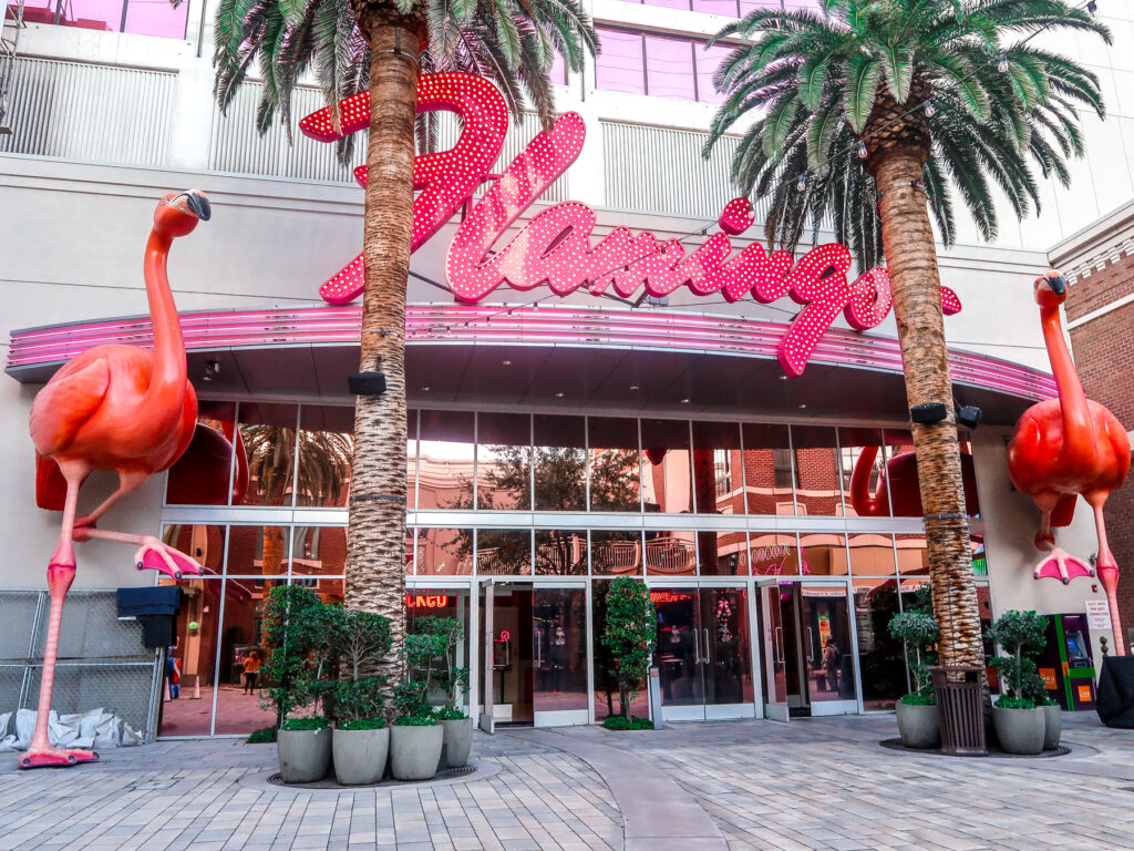 Flamingo Las Vegas | 7 Night Itinerary for Las Vegas | If you're looking to plan things to do in Vegas here's what we got up to on our 6th visit | Travel Tips | Elle Blonde Luxury Lifestyle Destination Blog
