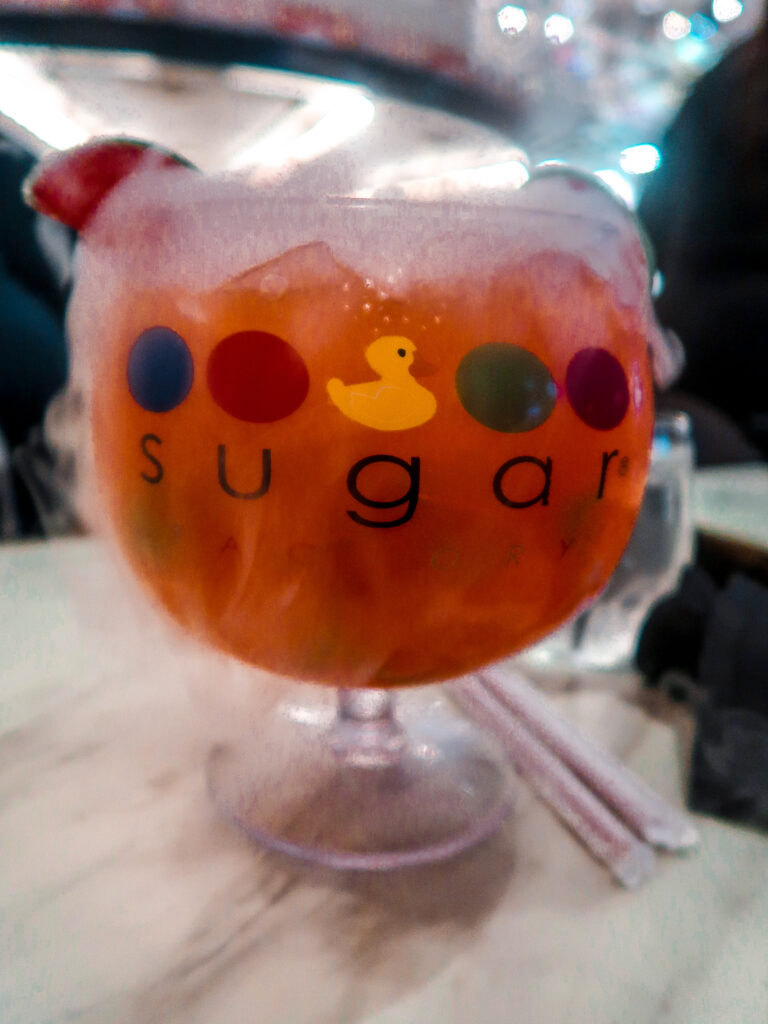 Sugar Factory Fashion Show Mall Goblet | 7 Night Itinerary for Las Vegas | If you're looking to plan things to do in Vegas here's what we got up to on our 6th visit | Travel Tips | Elle Blonde Luxury Lifestyle Destination Blog