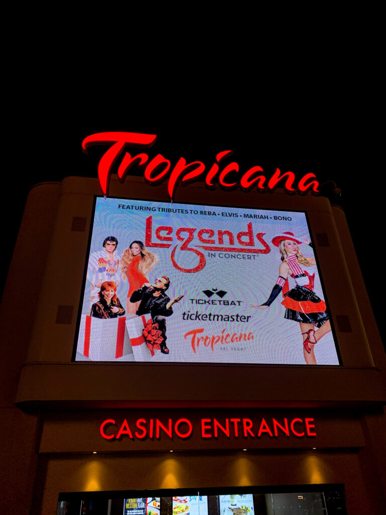 Legend in Concert Las Vegas at Tropicana Casino | Shows in Las Vegas | Travel Tips | Elle Blonde Luxury Lifestyle Destination Blog