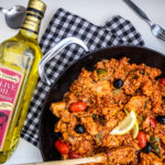 Spanish Chicken & Chorizo Paella | | Quarantine Homemade Left Over Cupboard Store Item Recipes | Elle Blonde Luxury Lifestyle Destination Blog