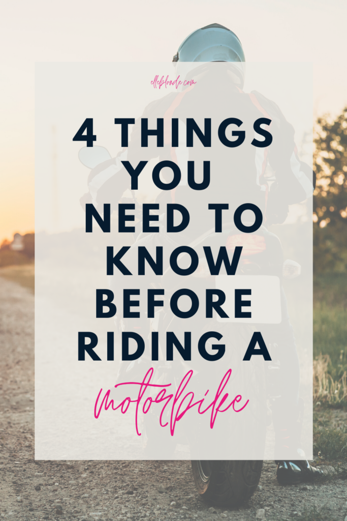 4 Tips for beginners riding a motorbike or motorcycle | Travel Tips | Elle Blonde Luxury Lifestyle Destination Blog