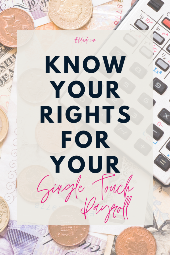 Knowing your employee rights under STP | Finance and Payment Advice from Elle Blonde Luxury Lifestyle Destination Blog