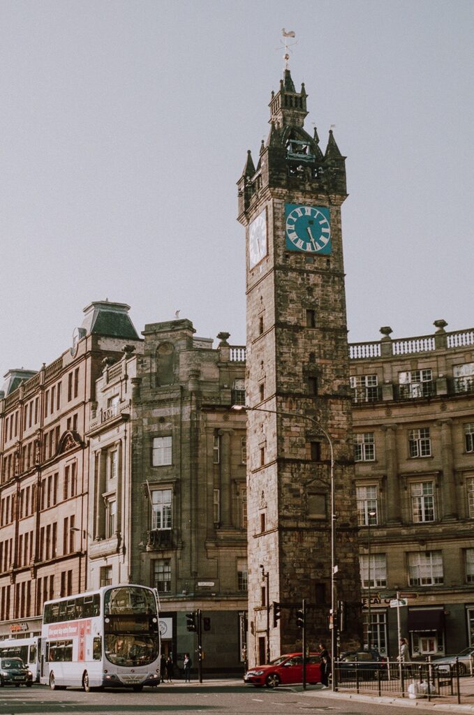 Clock Tower | Visit Glasgow, one of Scotland's most vibrant and exciting cities | 4 Things to see and do on your UK Staycation | Travel Guide & Tips | Elle Blonde Luxury Lifestyle Destination Blog