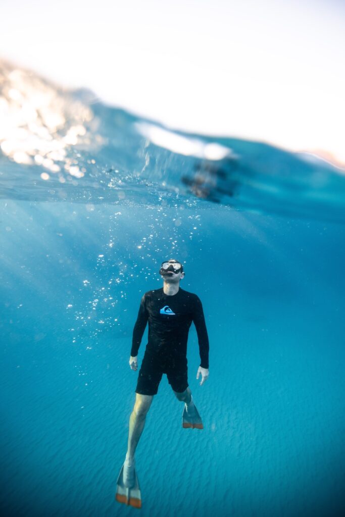 The best diving spots in Komodo Island Indonesia for sealife spotting. Glass bottom boat | Travel guide & tips | Elle Blonde Luxury Lifestyle Destination Blog