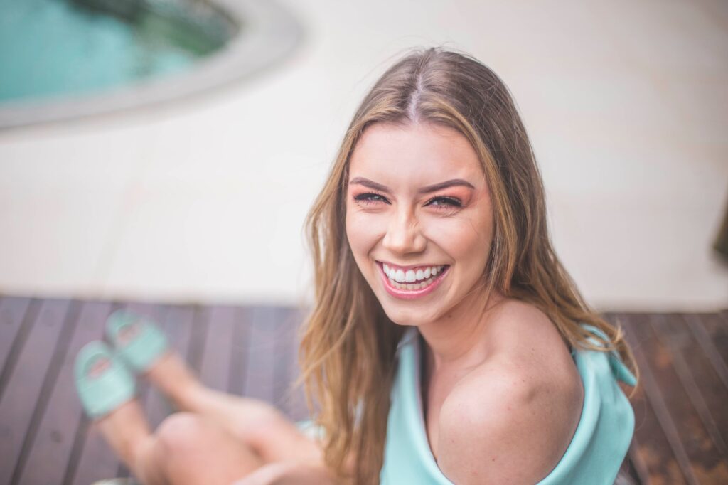 Girl Smiling | 4 Tips For Better Oral Hygiene For A Beautiful Smile | Beauty & Health Tips | Elle Blonde Luxury Lifestyle Destination Blog