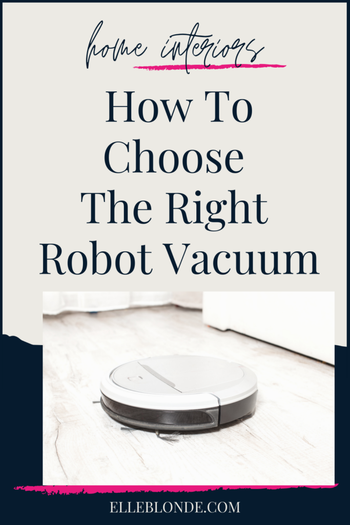 The best cleaning robot, automatic vacuum on the marked | Home Interiors | Elle Blonde Luxury Lifestyle Destination Blog