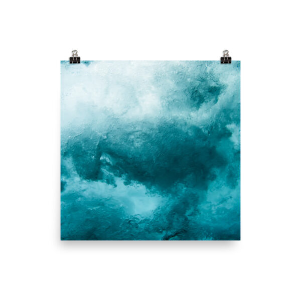 Into The Unknown - Blue Waves Print 4