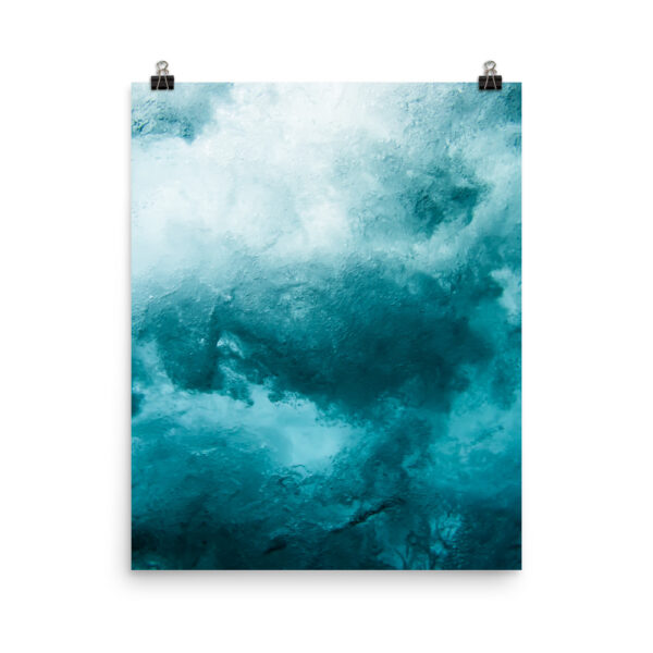 Into The Unknown - Blue Waves Print 3