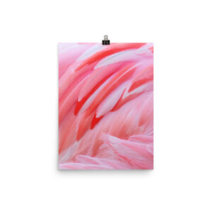 Pink Flamingo Print  | Prints & Posters Home Interiors | Elle Blonde Luxury Lifestyle Destination Blog