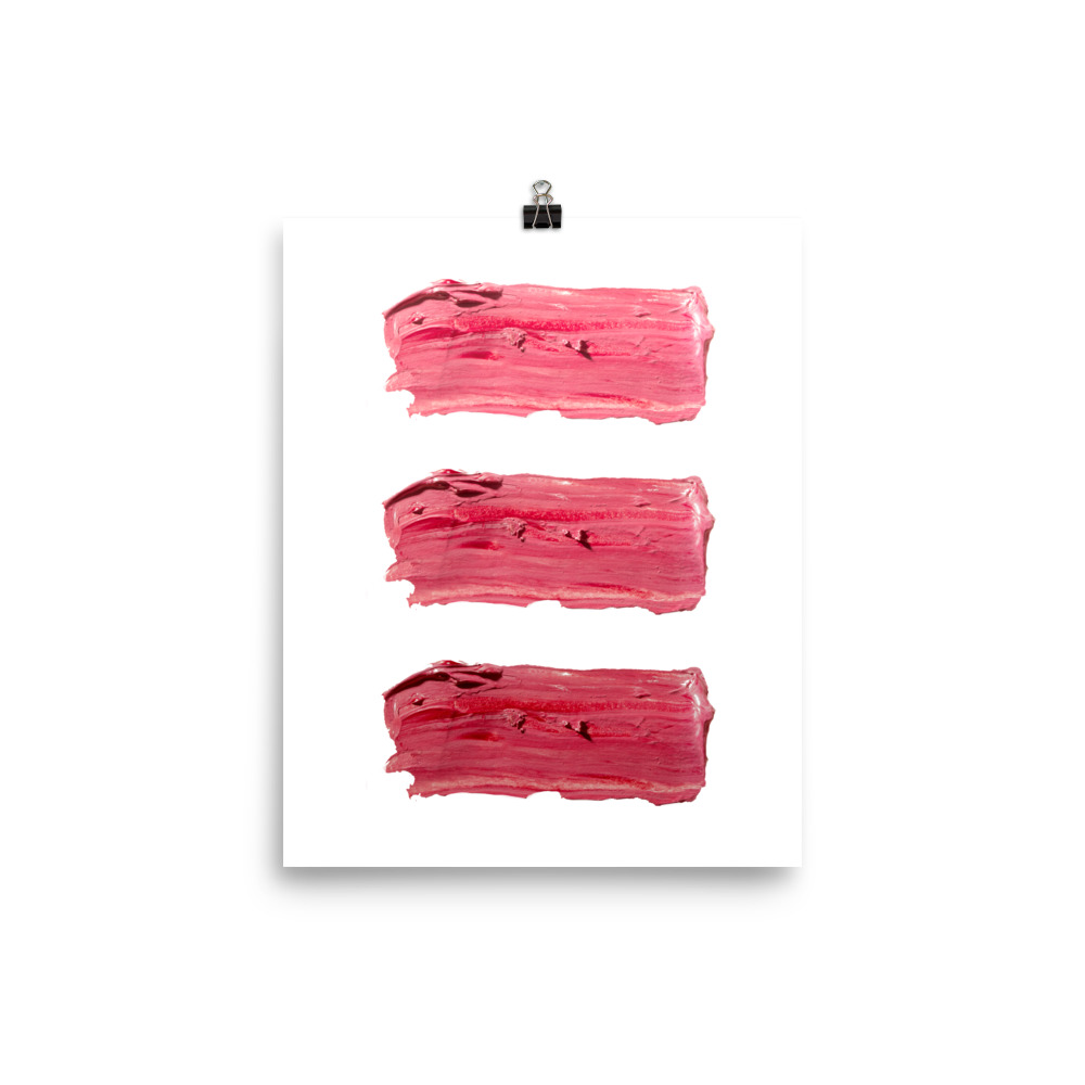 A Little Lip Service Lipsticks Print | Home Interiors | Elle Blonde Luxury Lifestyle Destination Blog