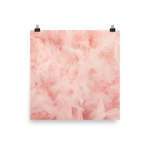 Light As A Feather - Pink Feather Print 3