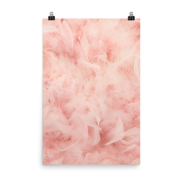 Light As A Feather - Pink Feather Print 1
