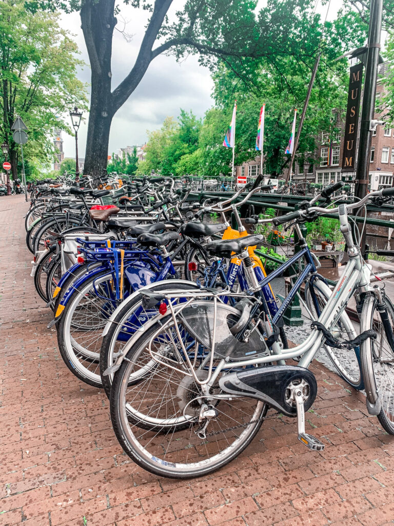 Bikes | Visit Amsterdam | How to Spend 5 Hours in Amsterdam | DFDS Ferry | Travel Guide | Elle Blonde Luxury Lifestyle Destination Blog