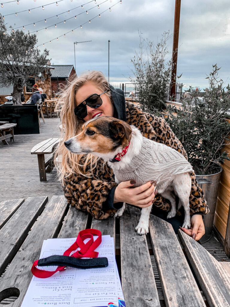 Laura and Ziggy at The Ship's Cat North Shields | Elle Blonde Luxury Lifestyle Destination Blog