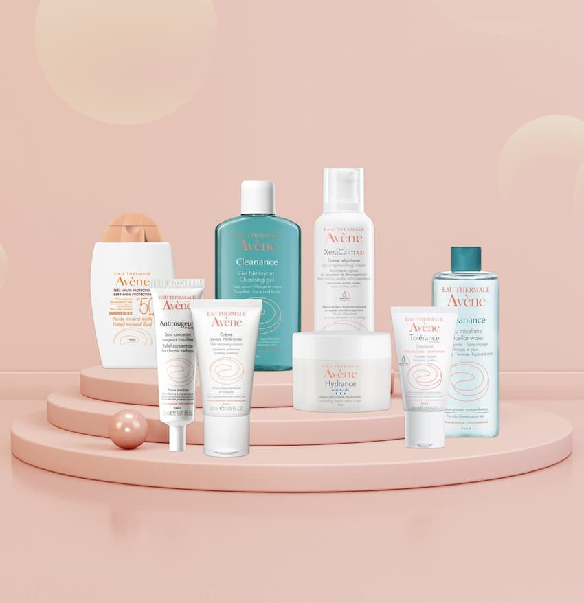 Avene Facial Cleansers: Eliminate Impurities and Remove Makeup Without Stripping Skin of Moisture