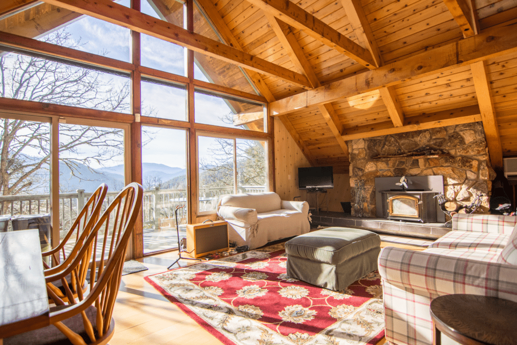 20 Statement Stone Fireplace Ideas | Home Interiors | Elle Blonde Luxury Lifestyle Destination Blog | New Mexico