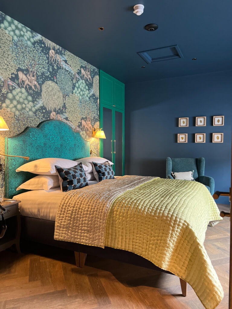 Bedroom | 5 Iconic Rooms and Exquisite Dining at The Tempus, Charlton Hall | Northumberland Travel | Elle Blonde Luxury Lifestyle Destination Blog | Relaxing Retreat