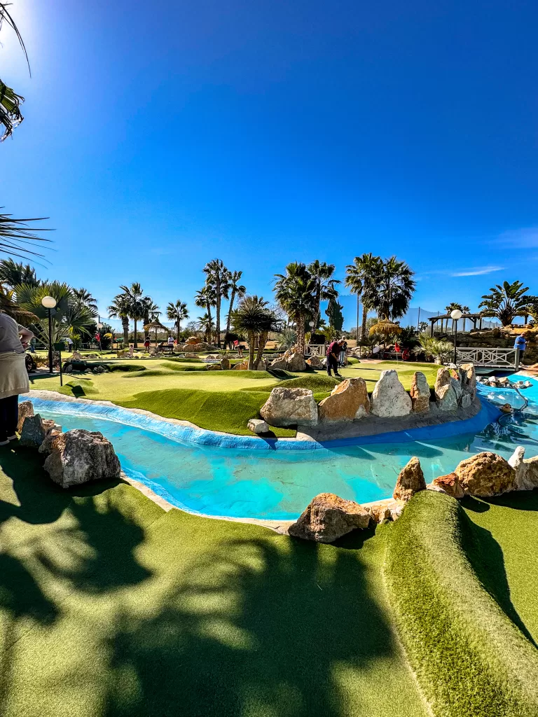Greenlands Mini Golf | 25 Amazing Things To Do Near Torrevieja, Alicante | Europe | Spain | Travel Tips | Elle Blonde Luxury Lifestyle Destination Blog