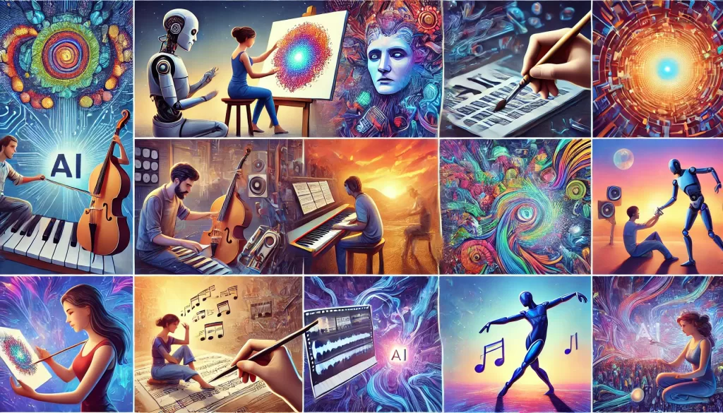 Enhancing Creativity: AI in Art, Music, and Literature | AI Technology | Elle Blonde Luxury Lifestyle Destination Blog