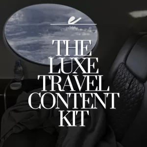 The Luxe Travel Content Kit
